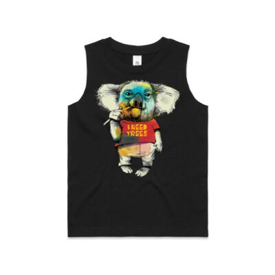 clik creative prints - male koala - kids-barnard-tank Thumbnail