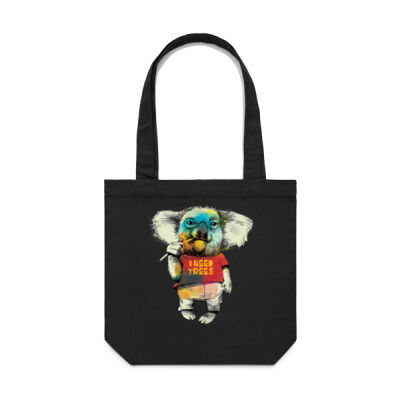 clik creative prints - male koala - carrie-tote Thumbnail