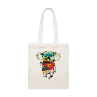 clik creative prints - male koala - parcel-tote Thumbnail