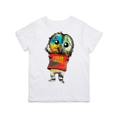 clik creative prints - owl - kids-youth-tee Thumbnail