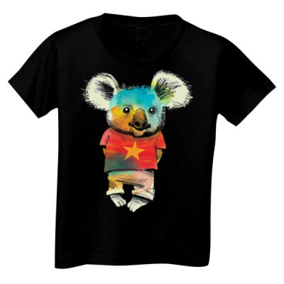 clik creative prints  - young koala - star - toddler-tee Thumbnail