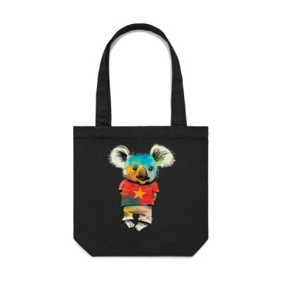 clik creative prints - young koala - star - carrie-tote Thumbnail
