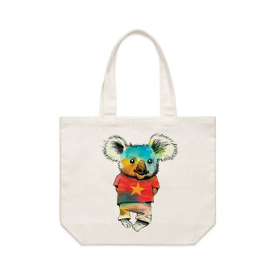 clik creative prints  - young koala - star - shoulder-tote Thumbnail