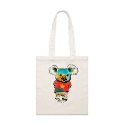 clik creative prints - young koala - star - koala - parcel-tote Thumbnail