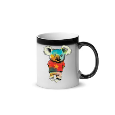clik creative prints - young koala - star - magic-mug Thumbnail
