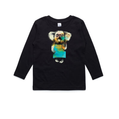 clik creative prints - lady koala - kids-lsleeve-tee Thumbnail