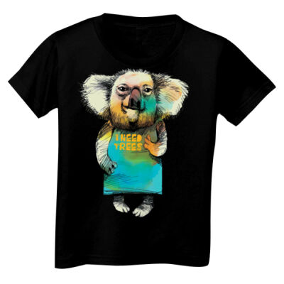 clik creative prints - lady koala - toddler-tee Thumbnail