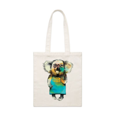 clik creative prints - lady koala - parcel-tote Thumbnail