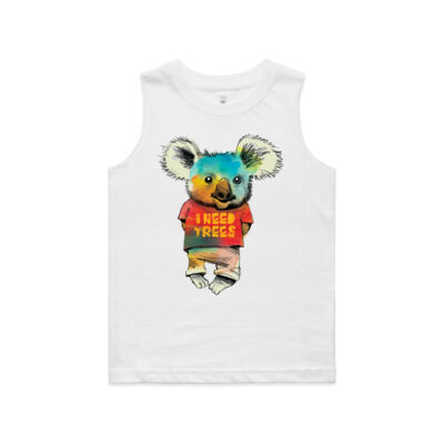 clik creative prints - young koala - youth-barnard-tank Thumbnail