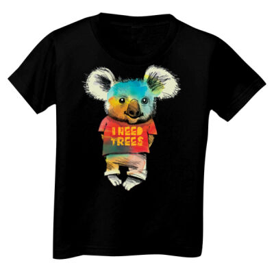 clik creative prints - young koala - toddler-tee Thumbnail
