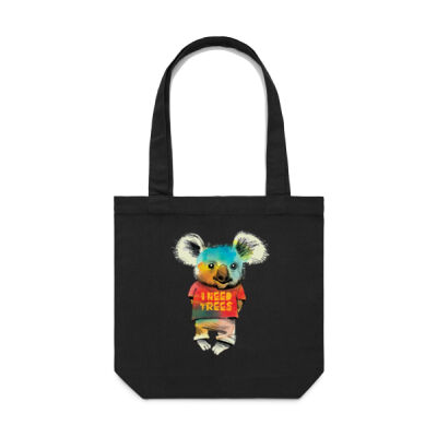 clik creative prints - young koala - carrie-tote Thumbnail