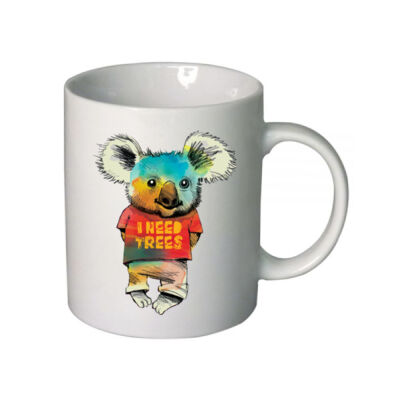 clik creative prints - young koala - ceramic-mug Thumbnail