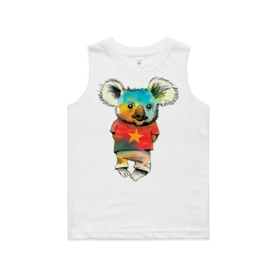 clik creative prints - young koala - star - youth-barnard-tank Thumbnail