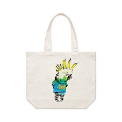 clik creative prints - cockatoo - shoulder-tote Thumbnail