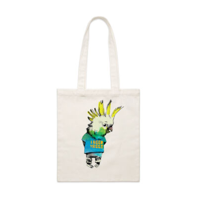 clik creative prints - cockatoo - parcel-tote Thumbnail