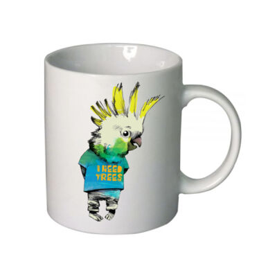 clik creative prints - cockatoo - ceramic-mug Thumbnail