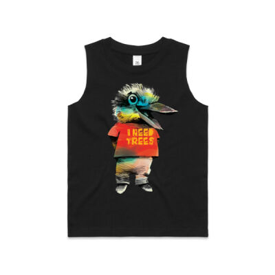 clik creative prints - kookaburra - kids-barnard-tank Thumbnail