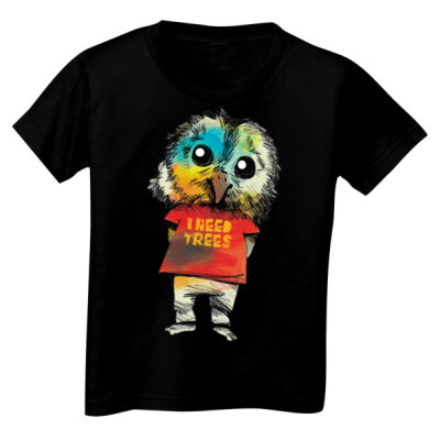 clik creative prints - owl - toddler-tee Thumbnail