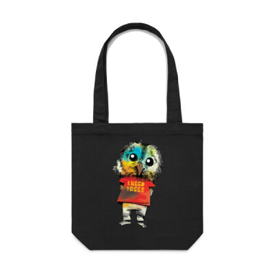 clik creative prints - owl - carrie-tote Thumbnail
