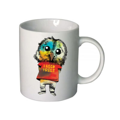 clik creative prints - owl - ceramic-mug Thumbnail