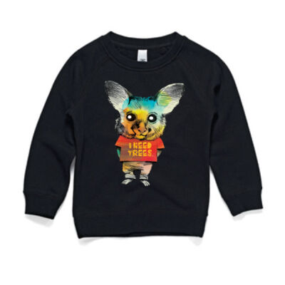 clik creative prints - possum - kids-youth-sweat Thumbnail