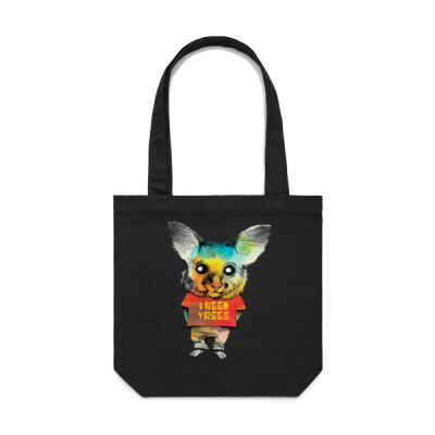 clik creative prints - possum - carrie-tote Thumbnail