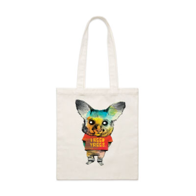 clik creative prints - possum - parcel-tote Thumbnail