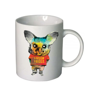 clik creative prints - possum - ceramic-mug Thumbnail