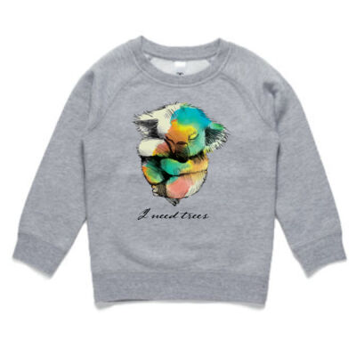 clik creative prints - baby koala - kids-youth-sweat Thumbnail