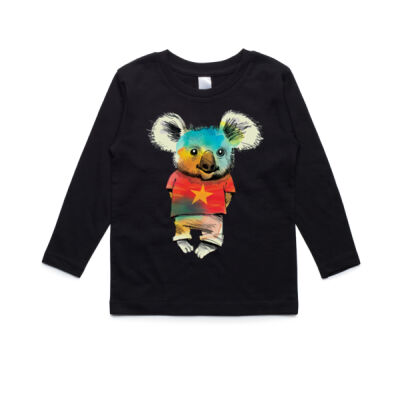 clik creative prints - young koala - star - youth-lsleeve Thumbnail
