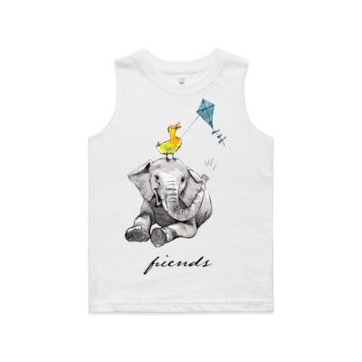 clik creative prints - friends-kite - youth-barnard-tank Thumbnail