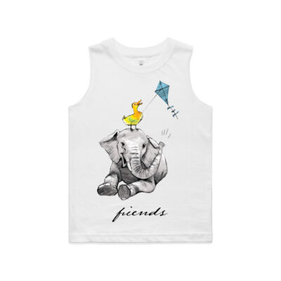 clik creative prints - friends-kite- kids-barnard-tank Thumbnail