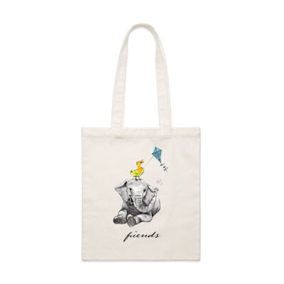 clik creative prints - friends-kite - parcel-tote Thumbnail