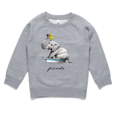 clik creative prints - friends-boat - kids-youth-sweat Thumbnail
