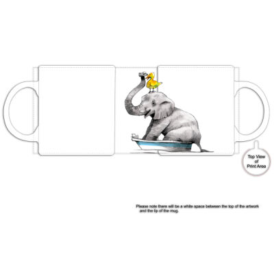 clik creative prints - friends-boat - black-rim-mug Thumbnail