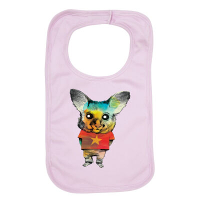 clik creative prints - possum - star - bib Thumbnail