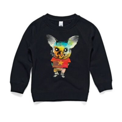 clik creative prints - possum - star - kids-youth-sweat Thumbnail