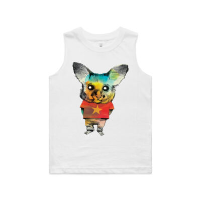clik creative prints - possum - star - youth-barnard-tank Thumbnail
