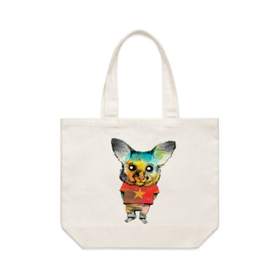 clik creative prints - possum - star - shoulder-tote Thumbnail