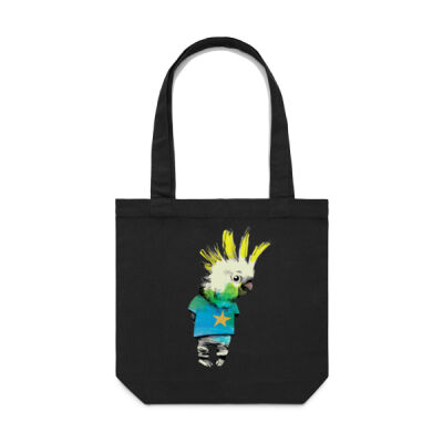 clik creative prints - cockatoo - star - carrie-tote Thumbnail