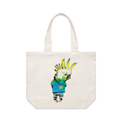 clik creative prints - cockatoo - star - shoulder-tote Thumbnail
