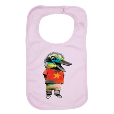 clik creative prints - kookaburra - star - bib Thumbnail