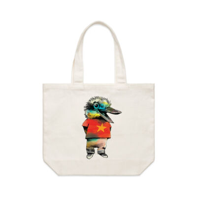 clik creative prints - kookaburra - star - shoulder-tote Thumbnail