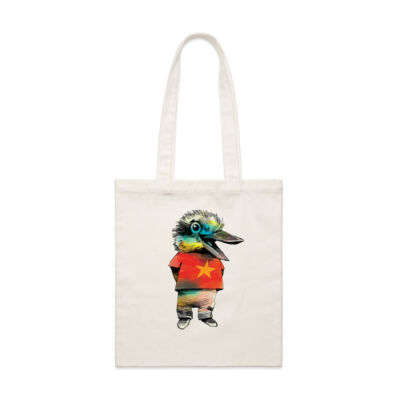 clik creative prints - kookaburra - star - parcel-tote Thumbnail