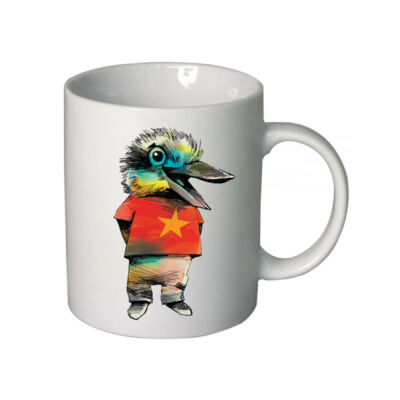 clik creative prints - kookaburra - star - ceramic-mug Thumbnail