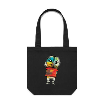 clik creative prints - owl - star - carrie-tote Thumbnail
